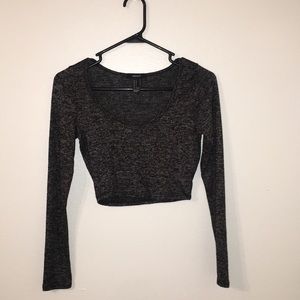 Forever 21 long sleeve crop